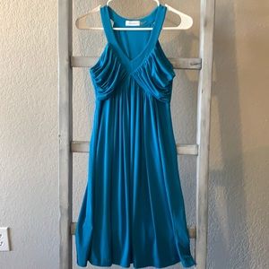 Calvin Klein Teal Blue Dress Size 2